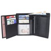 Frentree® Men's Leather Wallet with RFID Protection, 11 Card Slots,