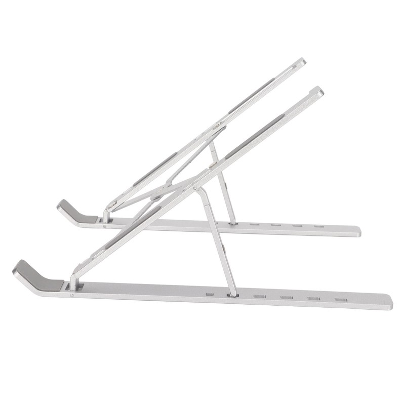 Laptop Stand Aluminium Alloy Adjustable Height Nonslip Rubber Pads Foldable