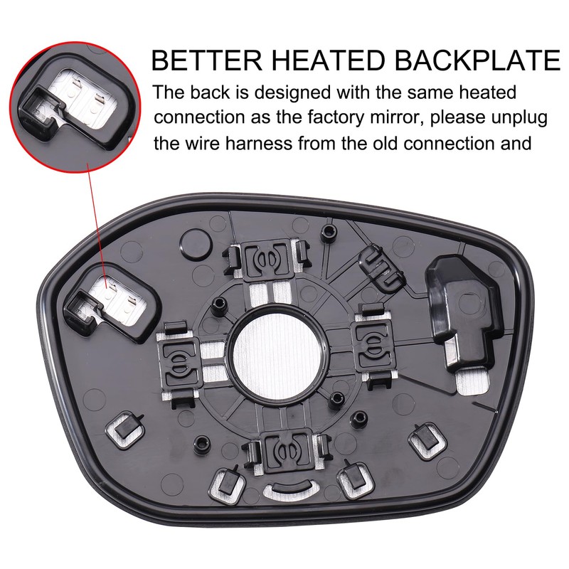 Driver Side Mirror for Honda Civic (US Version) 2022-2026 Left