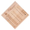 Farkle Dice Tray Improve Math Skills Wooden Classic Dice Game