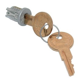 Timberline Lock Plug Satin Nickel Keyed Alike Key Number 100 (25)