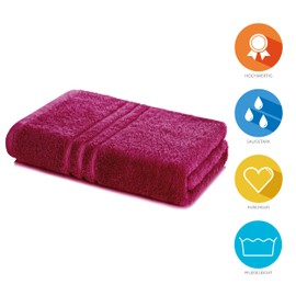 Lavea Sauna Towel, 80 x 200 cm, Terry Series Elena, Burgundy