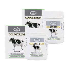 Nature's Top Colostrum Powder Protein Lactoferrin 45g 180 Tablets Nature's Stop 2 Packs / 초유 분말 단백질 락토페린 45igG 180정 네이쳐스탑 2개
