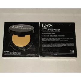 NYX 2 powder lot NYX HYDRA TOUCH POWDER FOUNDATION HTPF10 AMBER sealed nib