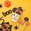 Fruidles Orange & Grape Pumpkin Tattoo Lollipop Suckers Candy, Great