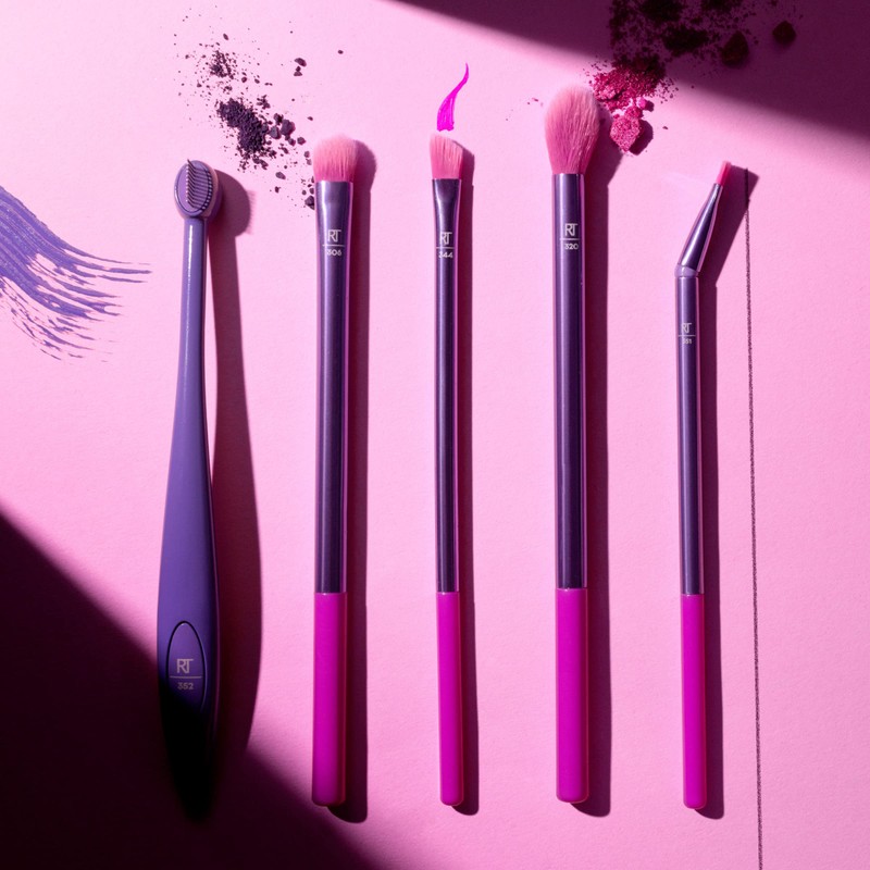 Real Techniques Eye Love Drama Makeup Brush Kit Professional Eye