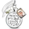Wedding Bouquet Charm Missing You Dad As I Walk Down