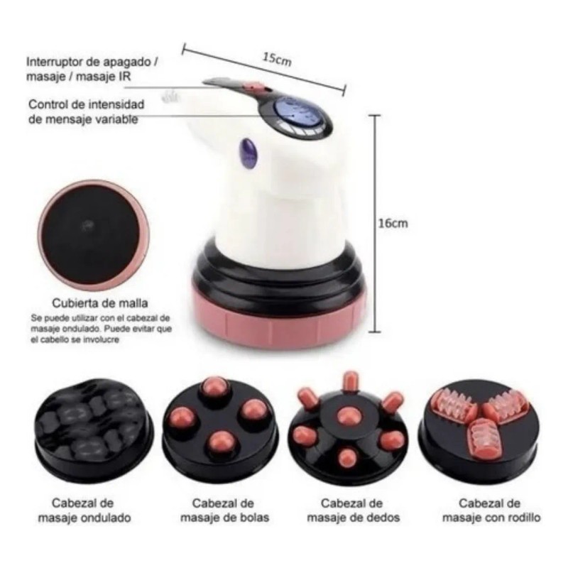 Máquina Masaje Infrarrojo Reduce Anticelulitis Reafirma