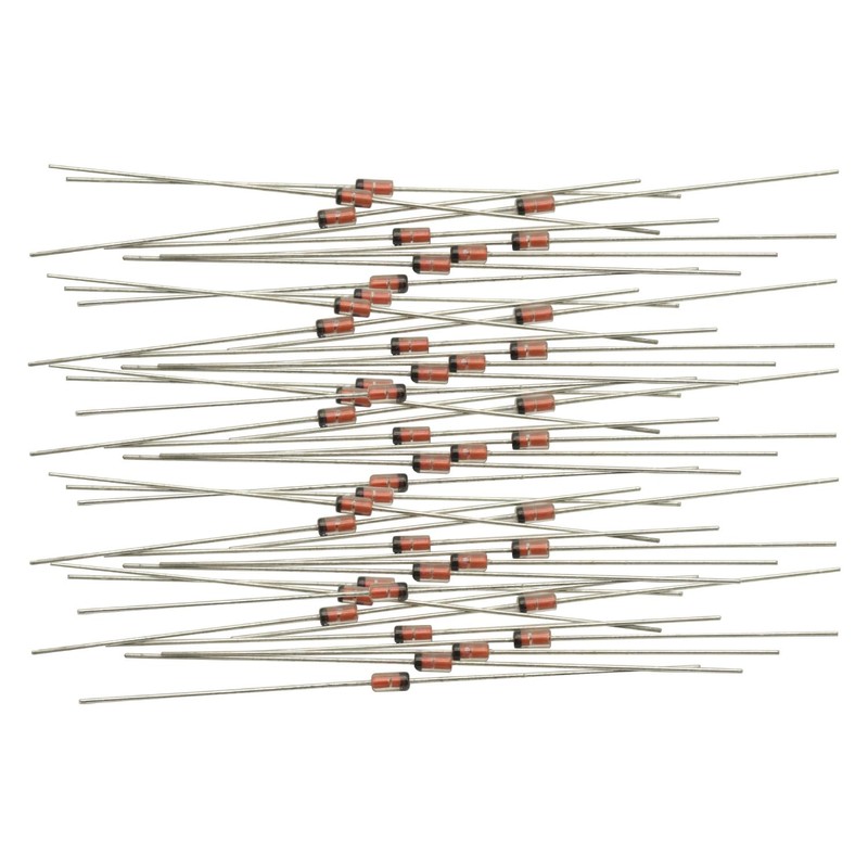 50PCS 1N34A Germanium DIODE 1N34A DO-35 1N34 IN34A DO1