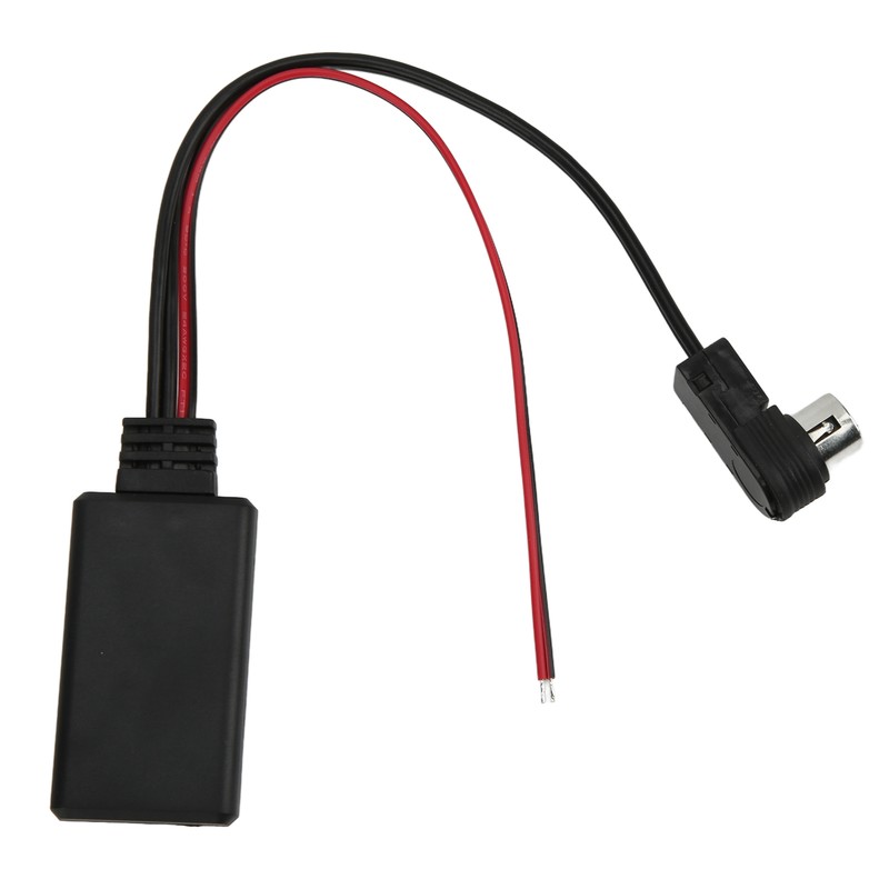 Car Bluetooth5.0 AUX IN Module Wireless ABS Black Heatproof Antiaging