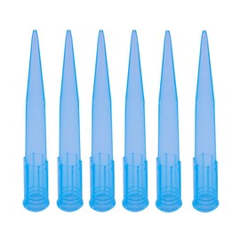 Eowpower 500 Pcs Clear Blue 1000UL 1ml Laboratory Lab Plastic Liquid Pipette Pipettor Tips