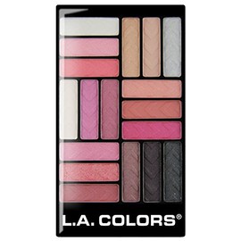 L.A. COLORS 18 Color Eyeshadow Palette, Diva Glam CES748
