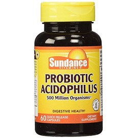 Sundance Probiotic Acidophilus Quick Release - 60 Capsules, Pack of 4