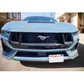 STO N SHO Front License Plate Bracket Compatible with 2024-2025 Ford Mustang with Performance pack/2025 Dark Horse Without Handling Pack, with 401a Equipment Group CO-PILOT360 Assist +