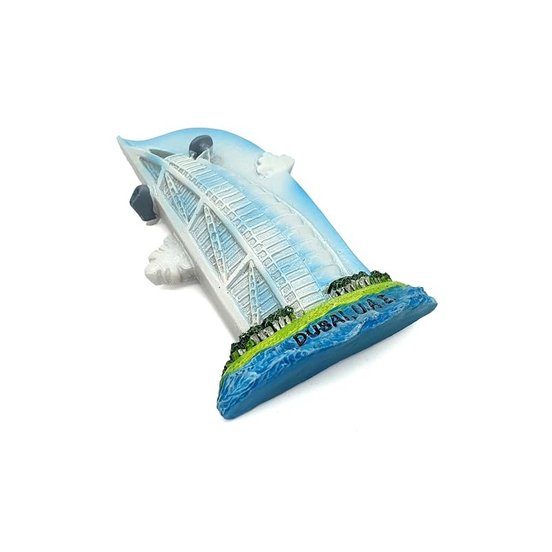 Dubai Burj Al Arab Fridge Magnet, 3D Magnet Travel Sticker