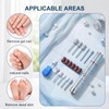 Avvchuy Nail Grinder for Thick Toenails Set, 4 Speeds Electric
