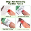Nail Polish Remover Pads 200PCS with Aloe Oil & Nail