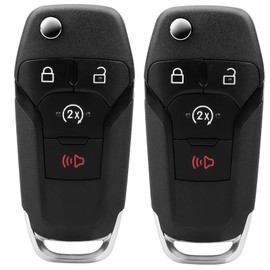 Key Fob, Keyless Entry Remote 2015-2023 Ford F150, 2017-2023 F250 F350 F450 F550, 2019-2023 Ranger, 2021 2022 Bronco, Key Fob Replacement N5F-A08TDA, 164-R8134, 902 MHz, 2 Pack