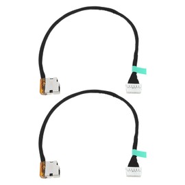YINETTECH Pack of 2 DC Power Jack Socket Plug Charging Port with Cable Power Jack Dock Connector Cable Compatible with HP Shadow Elf 4Pro 16-A 16-A0032DX