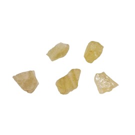 Natural Topaz Stone 20mm-30mm 5pcs Raw Topaz Natural Topaz Crystal for Jewelry Making (Topaz, 5)