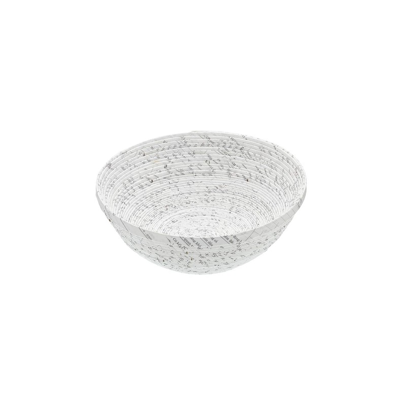 Natural Elements Fruit Bowl, Recycled Paper, Strong, Biodegradable and Reusable,