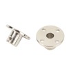 Acoplamiento de Eje de Brida, Plata 5 Piezas Conector de