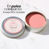 Rubor en polvo mate piel grasa/mixta, blush multiusos, larga duración