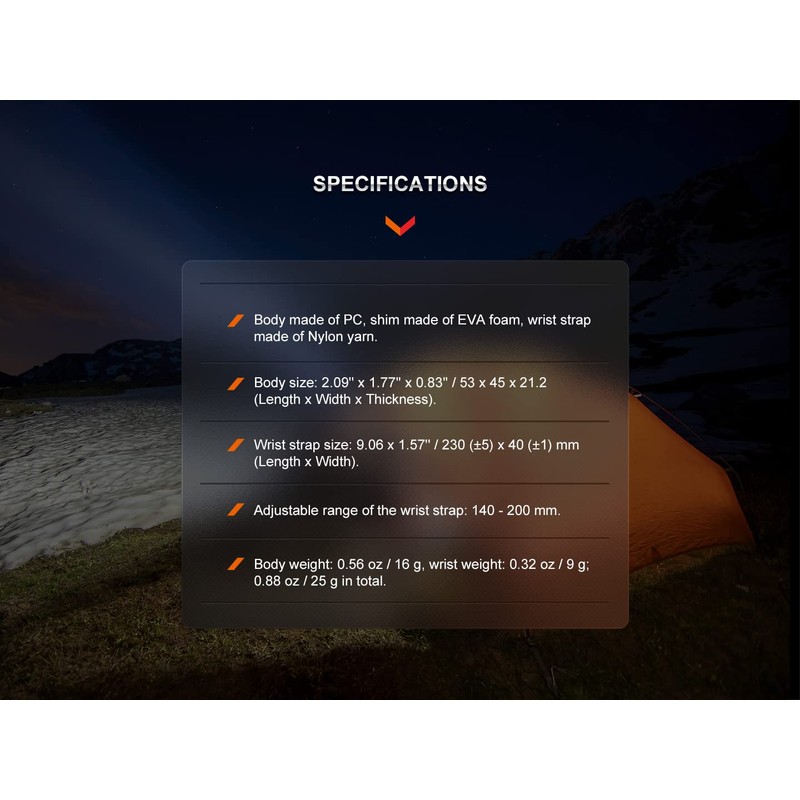 Fenix ALW-01 Wrist Torch Holder