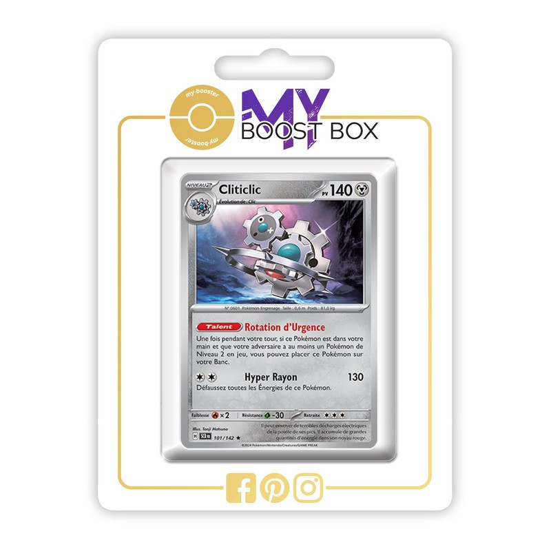 my-booster Pokémon Company SV07-FR24-MB-101, Multi-Colour
