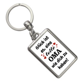 speecheese Great Grandma Lucky Keyring as a Small Lucky Charm for Mother's Day or Christmas Best Grandma in the World Who Makes Everything for You in Various Sizes, standard
