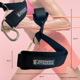 Door Anchor For Exercise Resistance Bands, Fitness & Workouts Quick Release Heavy Duty Strap for Home Men & Women. Carry Bag.