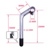 SENQI 22.2 * 25.4mm Electroplating Gooseneck Stem Aluminum Alloy 80