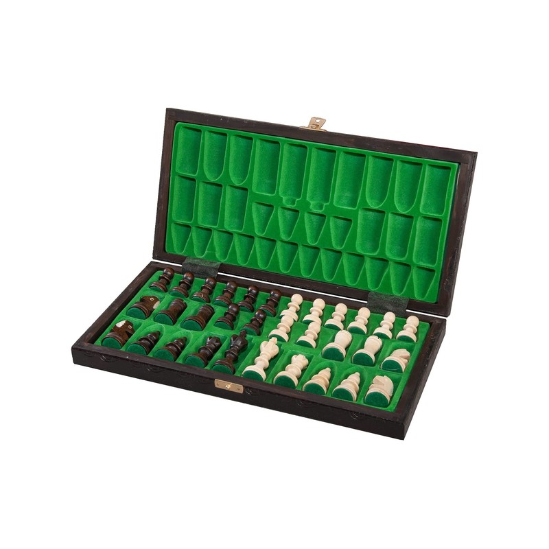 The Milan Small Travel Chess Set & Board