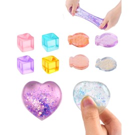 9 Piece Squeeze Ball Stress Relief, Toy, Stress Relief, Release Goods, For Children and Adults, Handmade Toys, Random Colors