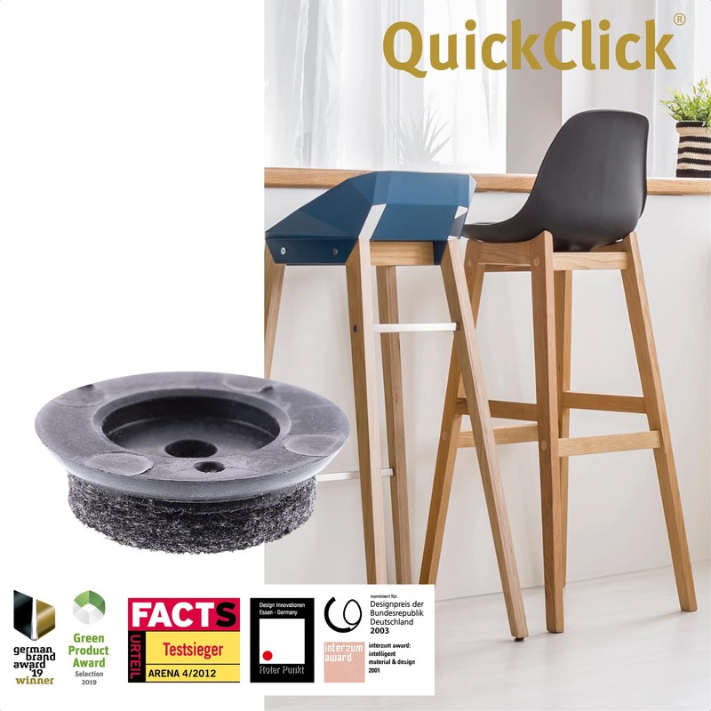 WAGNER QuickClick® Felt glides furniture glides chair glides replacement I