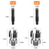 Dual-Function Internal & External Pipe Threading Tool for 1/2"& 3/4"