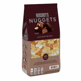 Hershey's Nuggets Assortment Variety Pack 52oz/145 Pieces Milk Chocolate Almonds