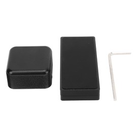 MUNEFE Multifunction Magnetic Chalk Clips, Billiard Chalk Holder, Magnetic Billiard Chalk Holder, Suitable for Quick Access During Intense Games (Black)