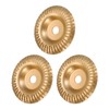 HARFINGTON 3Pcs Wood Carving Disk Grinder Wheel 4" Rotary Tool