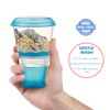 OVOY Cereal On the Go Cups Breakfast Drink Cups Portable