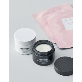 Swanicoco [스와니코코] 백조크림 2종 (택1) (+ 더 순한 연꽃 마스크팩 2매 증정) [Swanicoco] Swan Cream 2 Types (Choose 1) (+ 2 Gentle Lotus Mask Packs Gift)