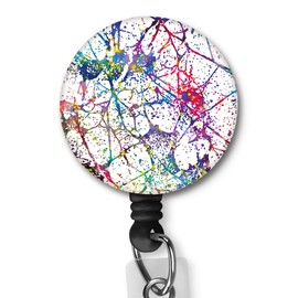HETANEH Neural Network Brain Cells Human Nurse Badge Reels Retractable with Alligator Clip Office Employee ID Name Card Holder Doctor Teachers Students Women Men for Graduation