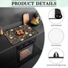 Txsniver Stove Cover Electric Stovetop Cover Heat Resistant Induction Cooktop