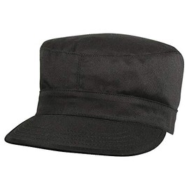 Rothco Black Fatigue Cap (Large)
