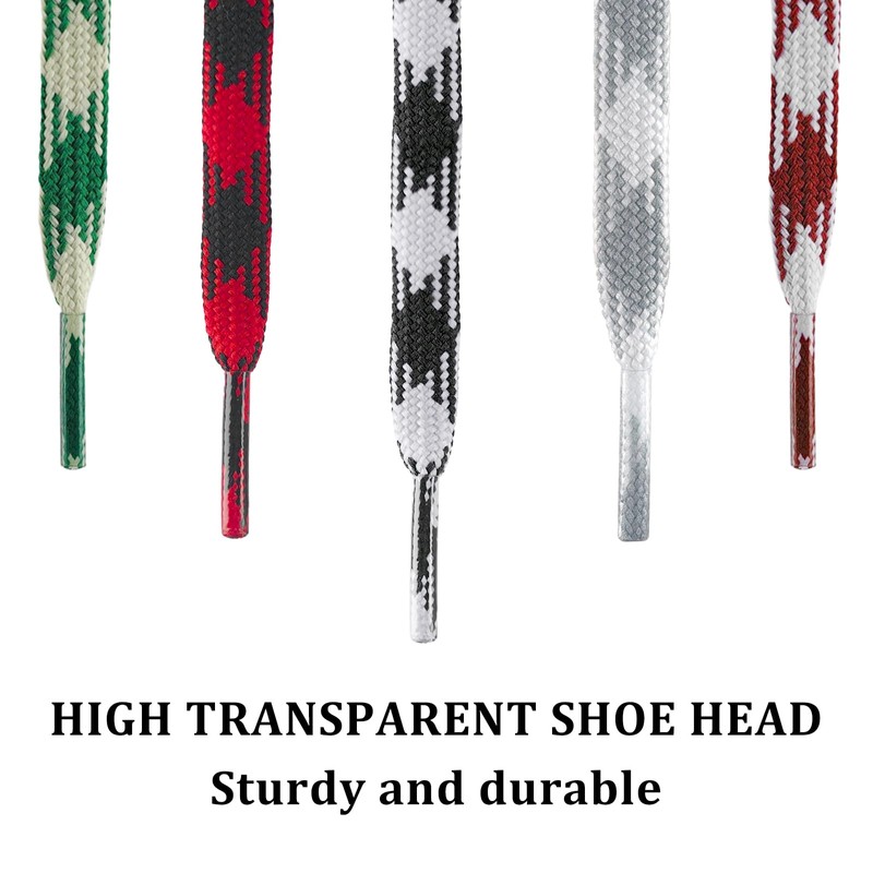 NDTEZUGT Colored Flat Shoe Laces for Travis Scott Sneakers, 5/16"(8MM)