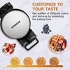 Waffle Maker, Double Belgian Waffle Maker 180°Flip, 1400W Waffle Iron