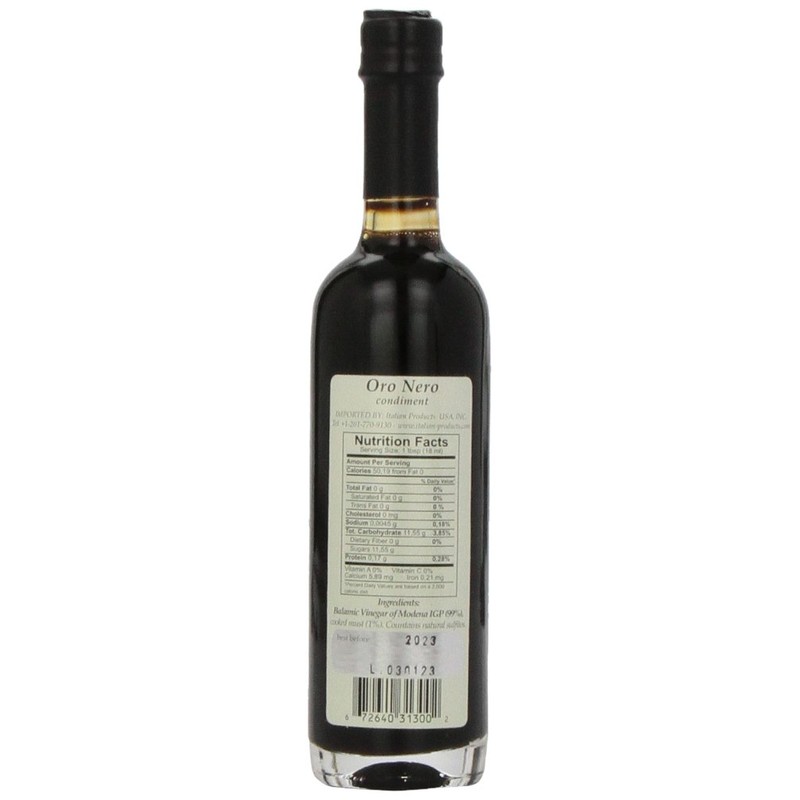 Compagnia Del Montale Balsamic Vinegar, Oro Nero, 3.4 Ounces