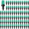50Pcs Micro Misting Spray Emitters, Adjustable Flow Atomizing Irrigation Dripper,