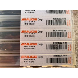 EMUGE 1 EMUGE M10 - ISo2/6H HSSE M35 SPIRAL FLUTE M10x1.50 SPPT HSS-E DIN
