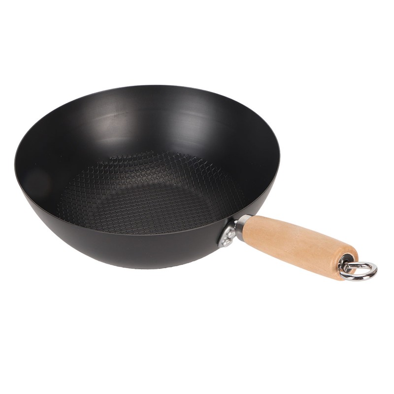Frying Pan Even Heating Smooth Coating Multifunctional Iron Pot with
